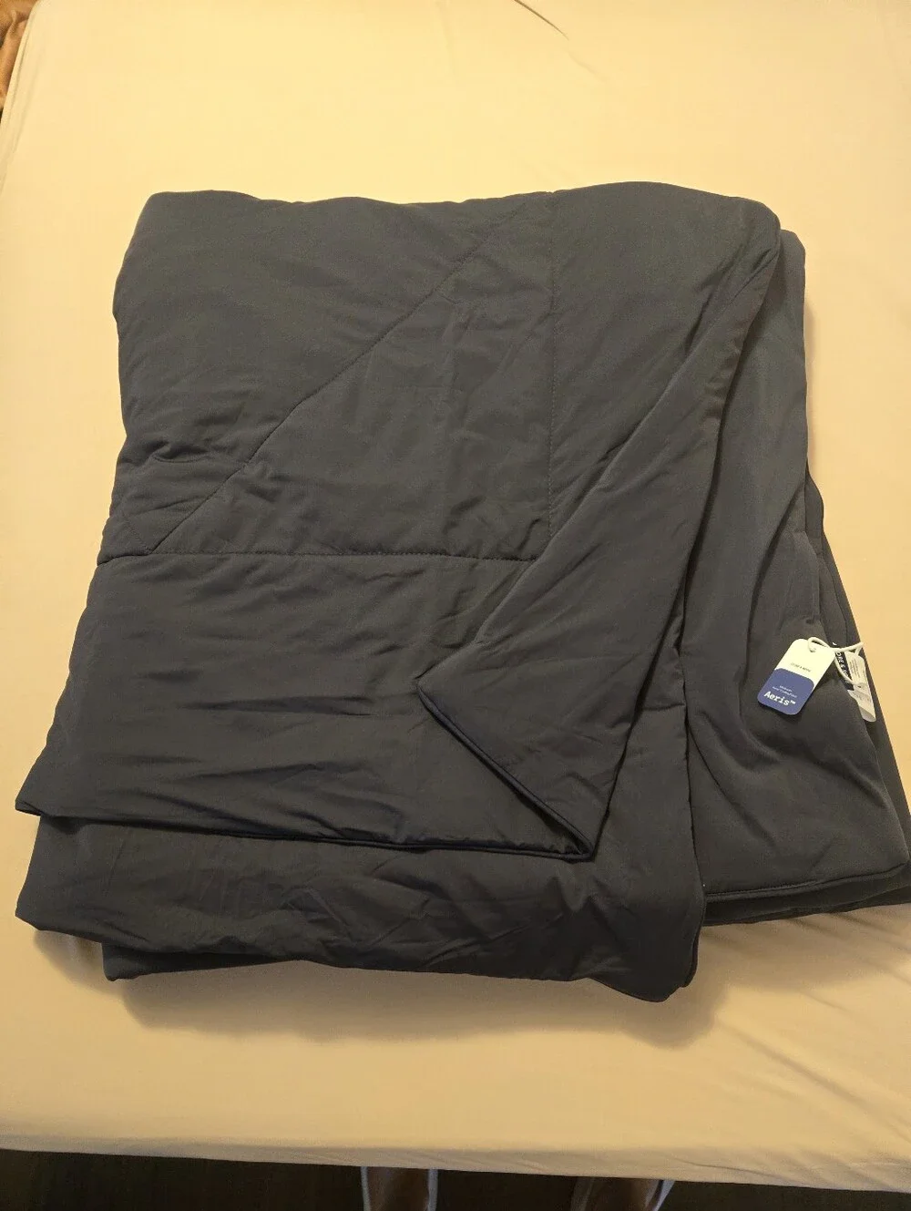 Dore & Rose Aeris Cooling Comforter in Slate Blue - Lightweight Cooling Bedding